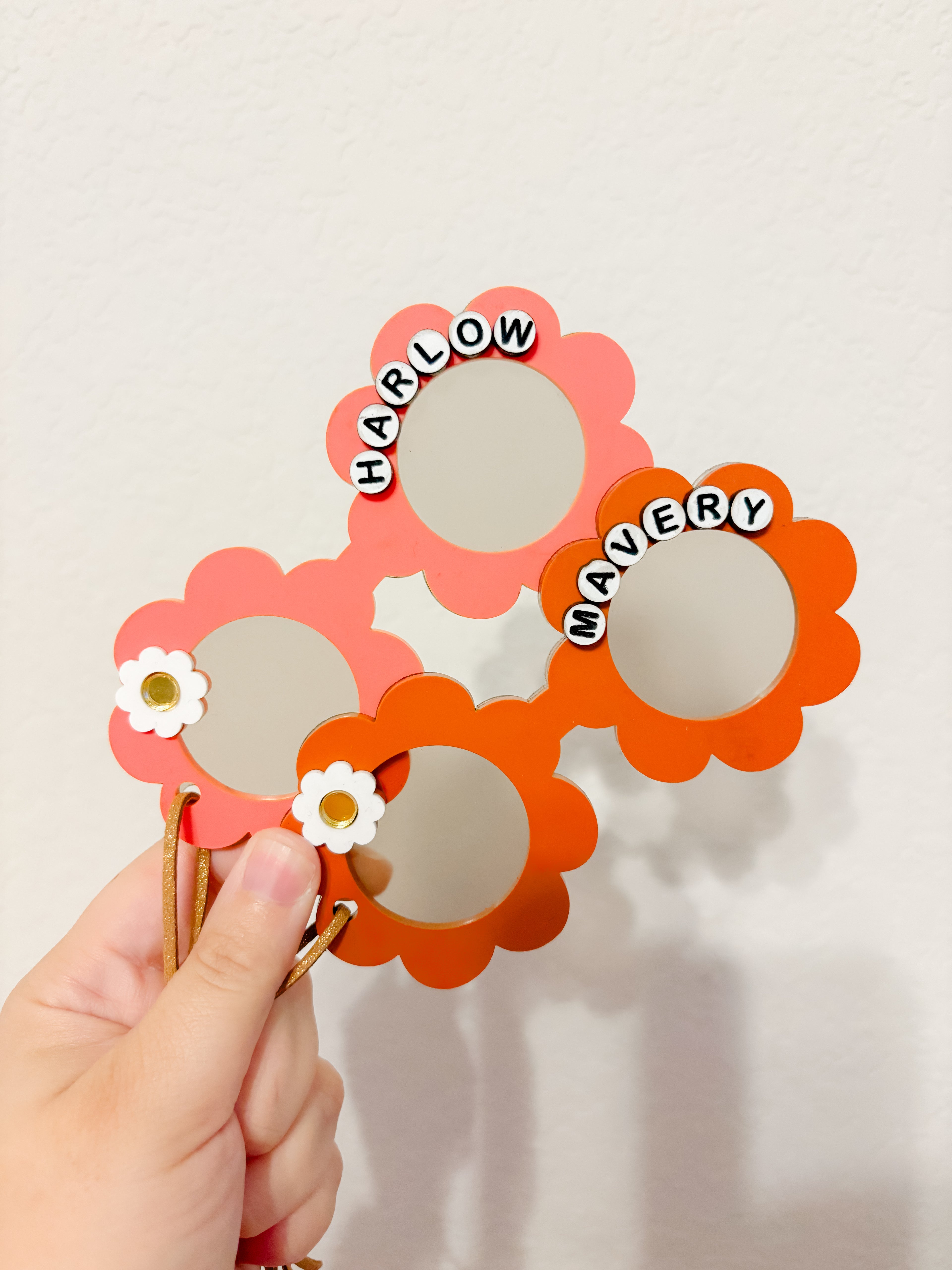 Groovy Flower Glasses